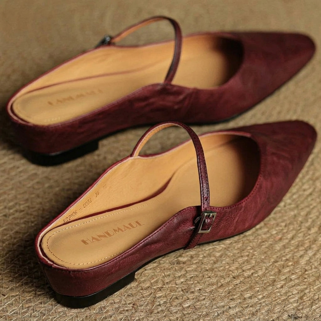 Ronda Orthopedic Leather Mules