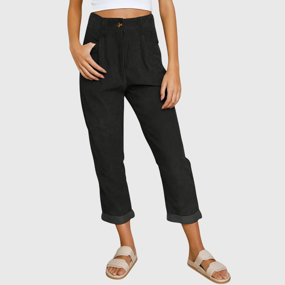 Jana - Modern Cord Pants