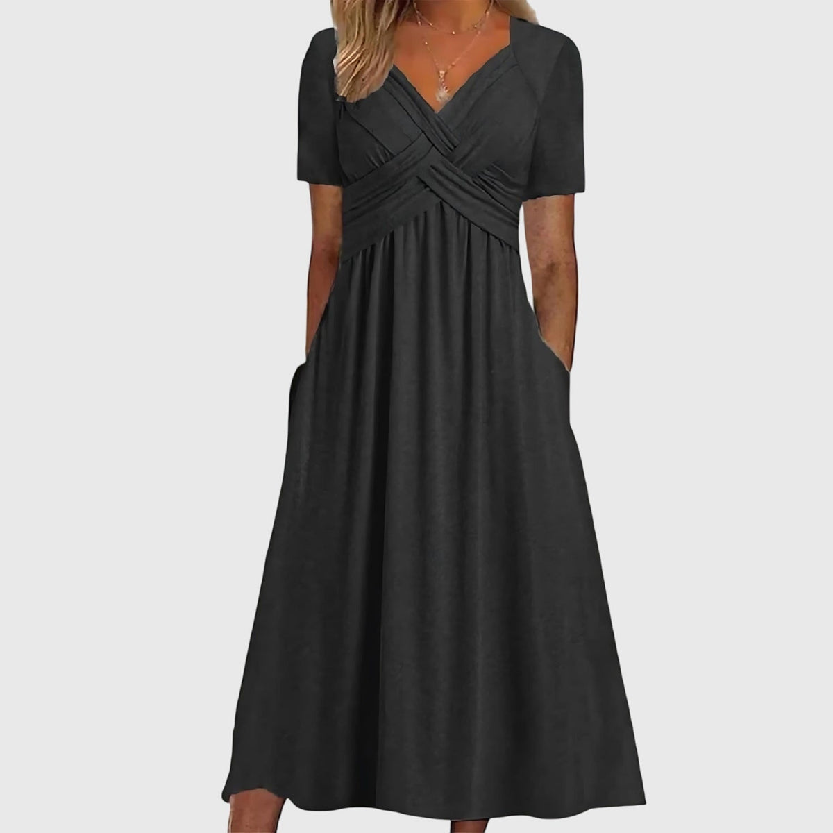 Viola™ | Midi Dress with Tummy Control