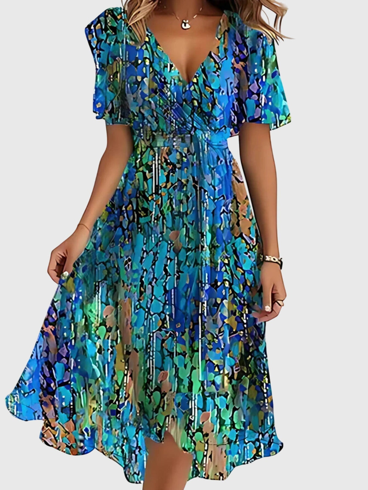 Matilda™ | Summer Dress With Belly Cover