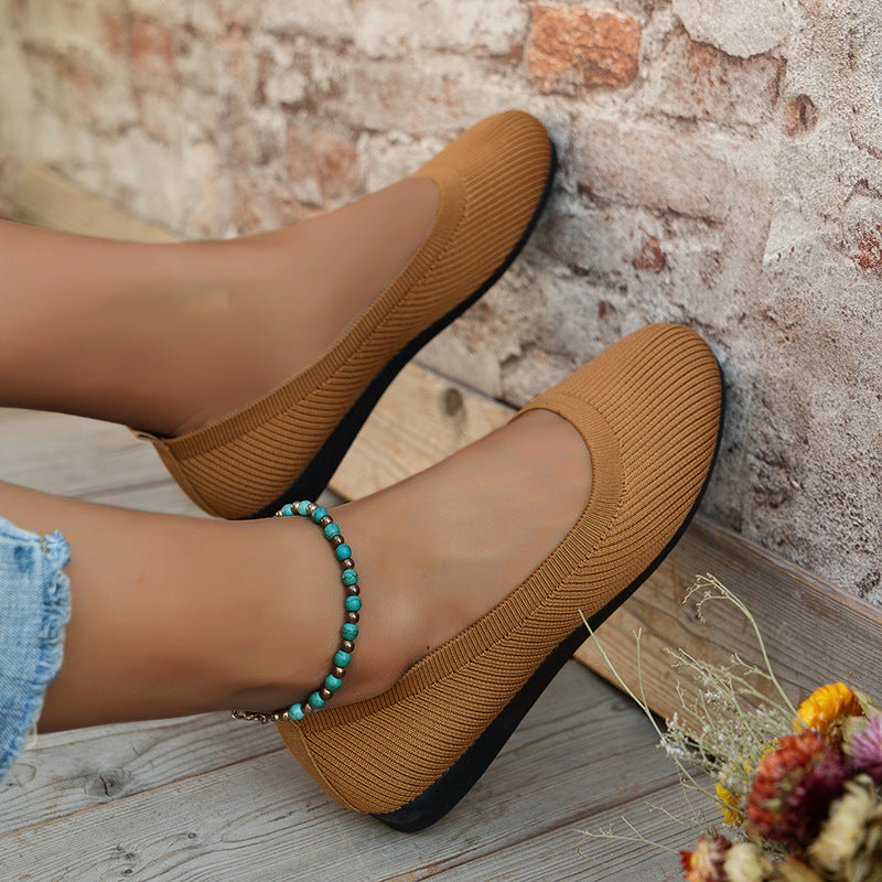 Women's Orthopedic Ballet Flats with Cushioned Insole