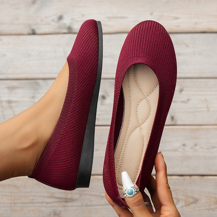 Women's Orthopedic Ballet Flats with Cushioned Insole