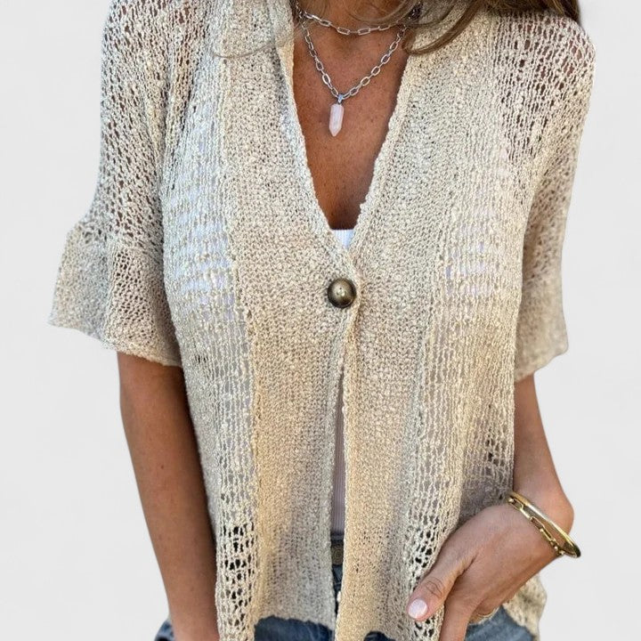 Calista | Elegant Knitted Shirt
